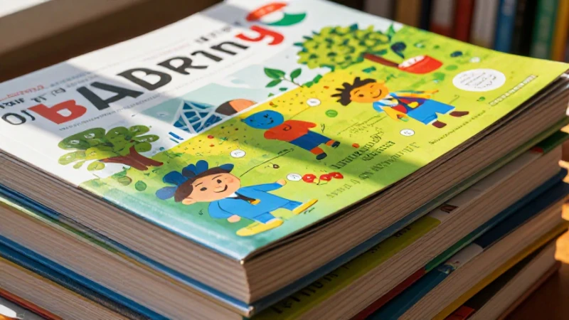   Libros educativos vibrantes con luz cinematográfica