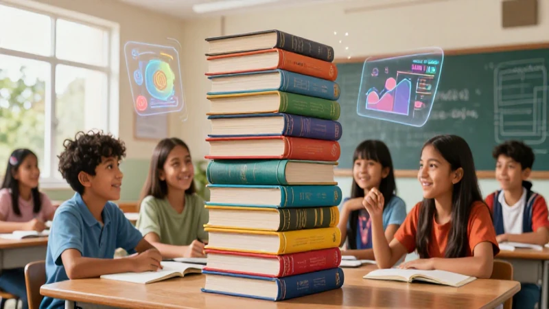 Jóvenes aprendiendo con tecnología vibrante