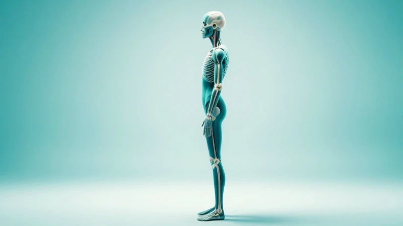 Figura anatómica en estudio, destacando posición estándar
