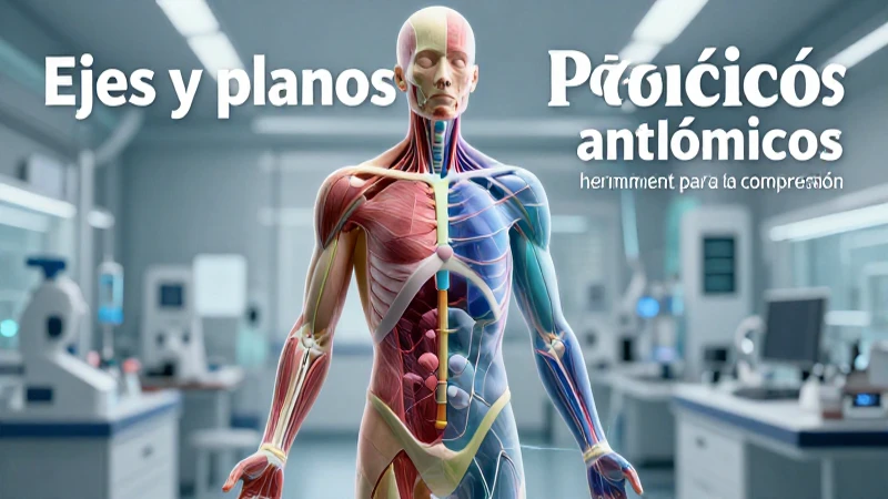 Ejes y planos guían la comprensión anatómica