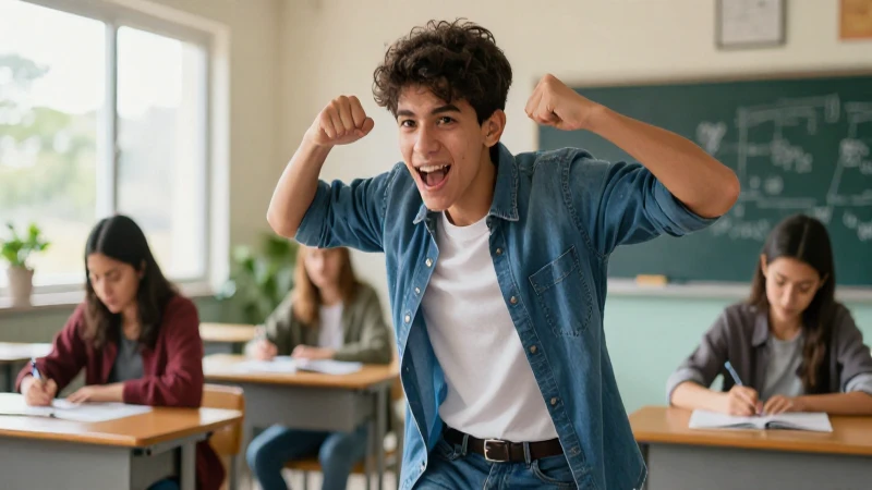 Estudiante mexicano con poderosa energía creativa