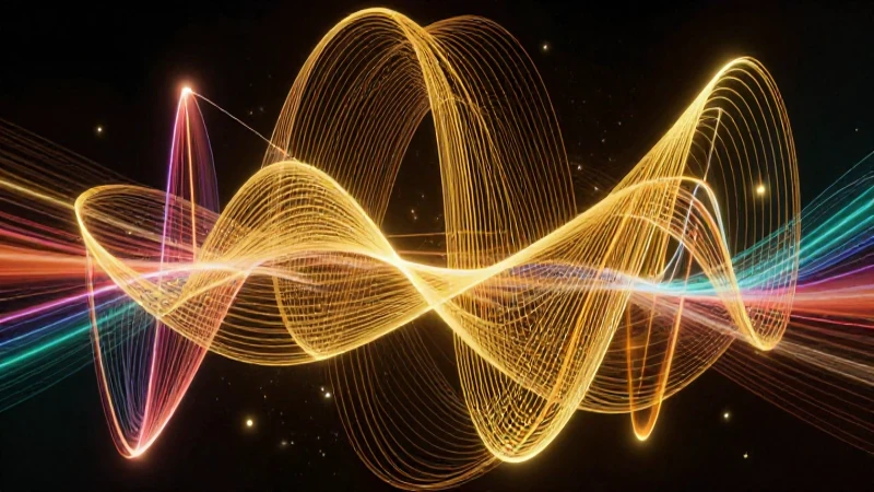 Fórmulas matemáticas abstractas y brillantes en alta resolución
