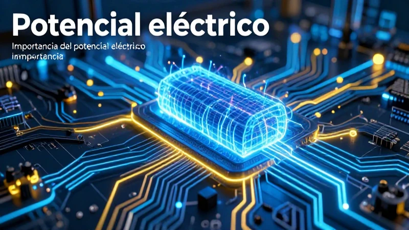 El potencial eléctrico impulsa la tecnología moderna