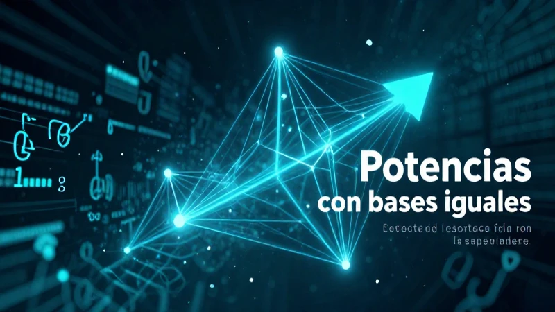 Potencias con bases iguales: Conoce sus sorprendentes propiedades 5 Propiedades de potencias con bases iguales