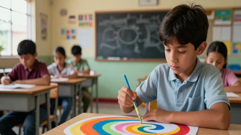 Practiquemos para Mejorar Nuestras Habilidades Diarias 6 Estudiante aprende con vibrante estilo profesional