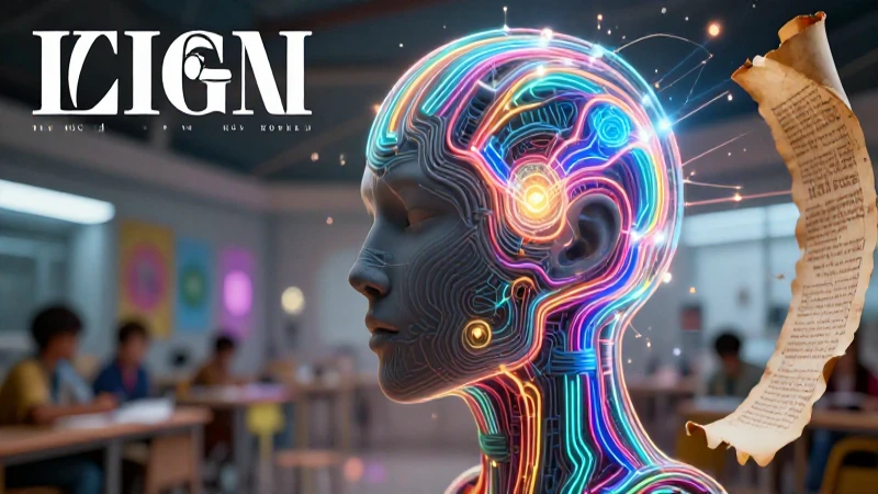 Mente conceptual en arte de revista digital