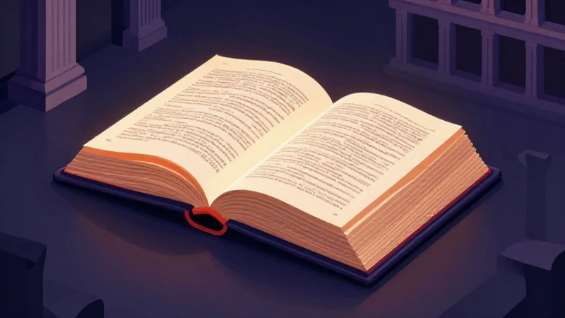 Precedentes: Definición y Concepto Clave en Derecho 9 Ilustración dramática de códices clásicos brillantes