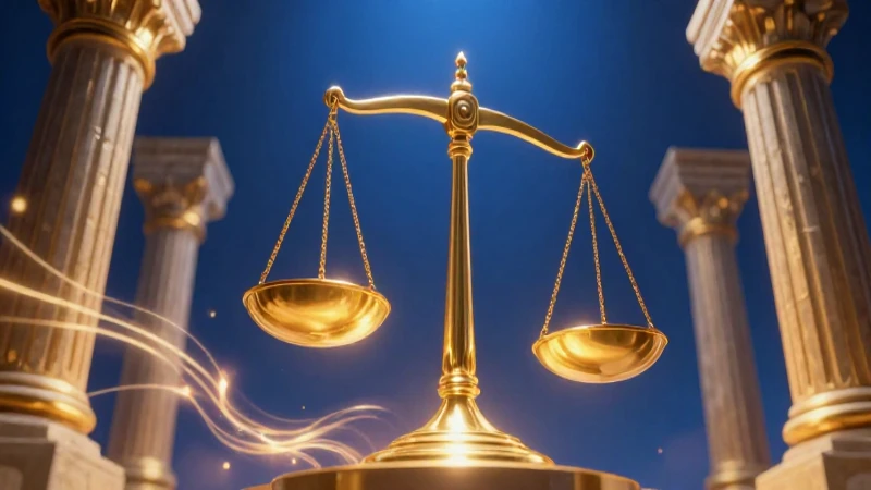 Precedentes: Definición y Concepto Clave en Derecho 3 Ilustración épica de la justicia y el conocimiento