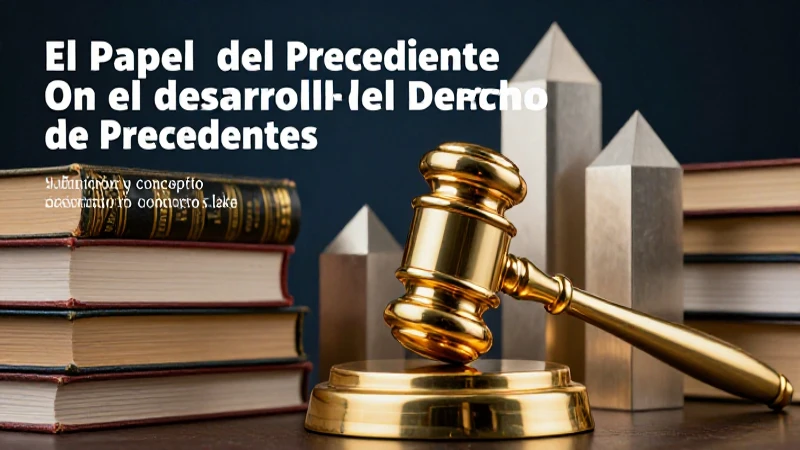 Precedentes: Definición y Concepto Clave en Derecho 7 Conceptos legales de precedente con estilo dramático