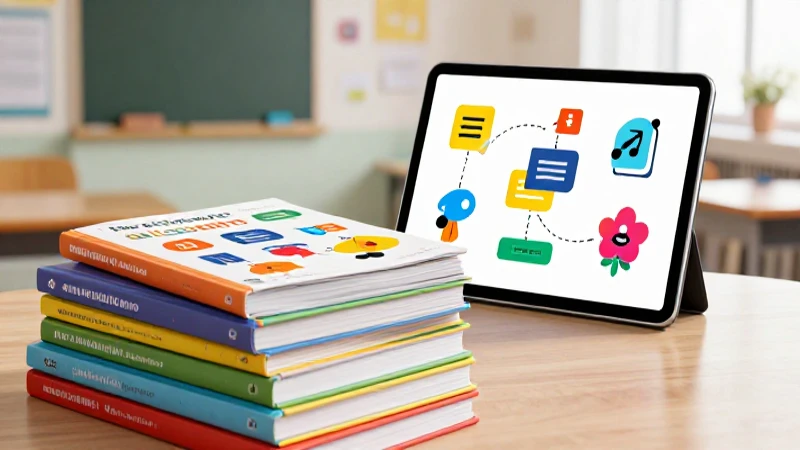 Encuentra los mejores precios de libros de texto de 3º de ESO aquí 4 Libros coloridos y tecnología enseñan en un aula moderna