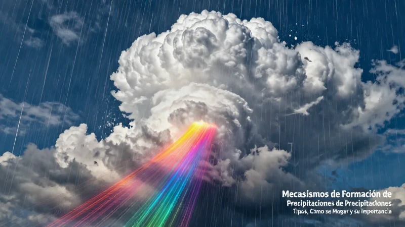 Cielo dramático ilustra la dinámica de las lluvias