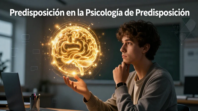 Predisposición: definición, concepto y sus implicaciones 3 Concepto de predisposición psicológica en revista