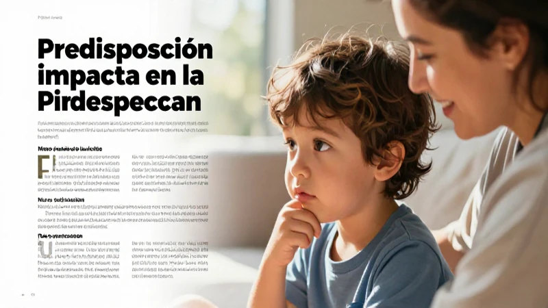 Predisposición: definición, concepto y sus implicaciones 8 La predisposición impacta la crianza de los niños