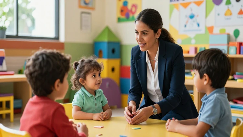 Programa educativo preescolar 3 años: aprende desde temprano 4 Educadora profesional en preescolar mexicano moderno