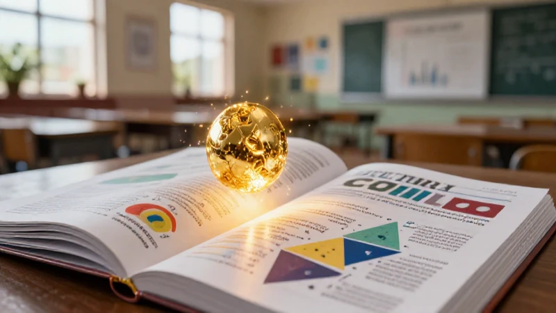 Portada educativa vibrante sobre gramática mexicana