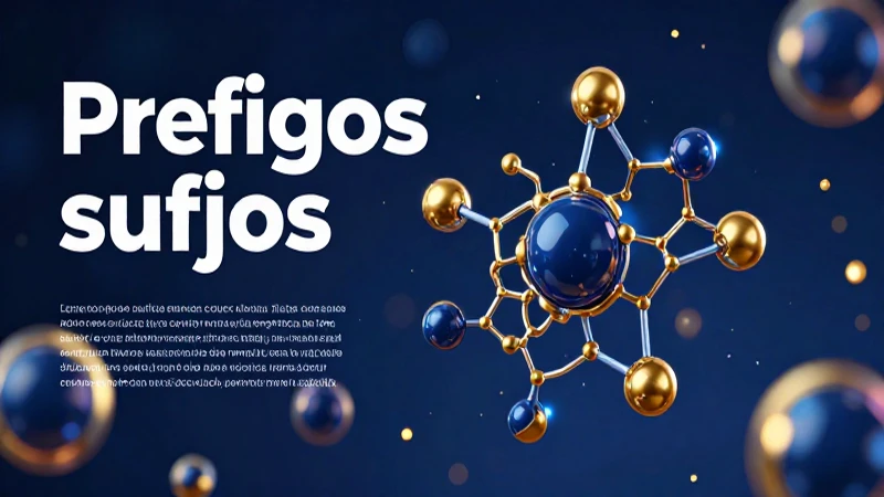 Ilustración educativa de estructuras lingüísticas