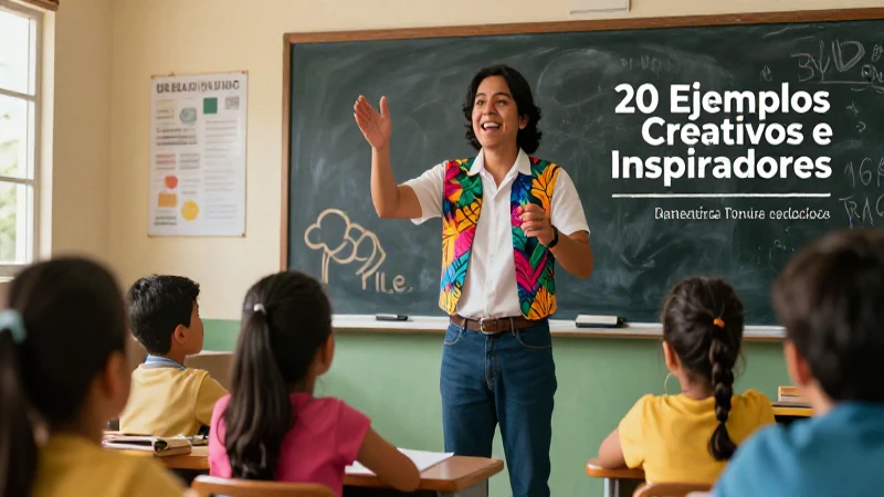 Pregones educativos dinámicos enriquecen el aula
