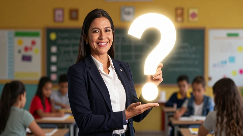 Te gustaría ejemplos de preguntas cerradas y abiertas 4 Maestra mexicana profesional en concepto dinámico