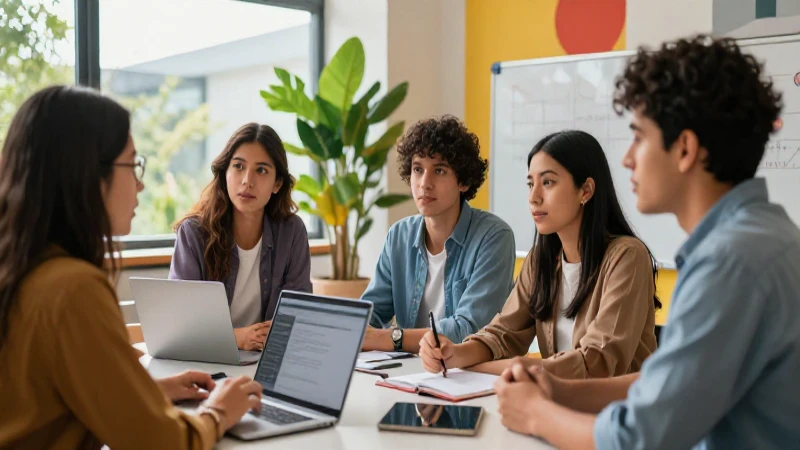 Profesores mexicanos discuten datos en ambiente moderno