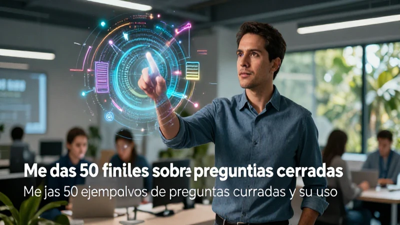 Uso y 50 ejemplos de preguntas cerradas