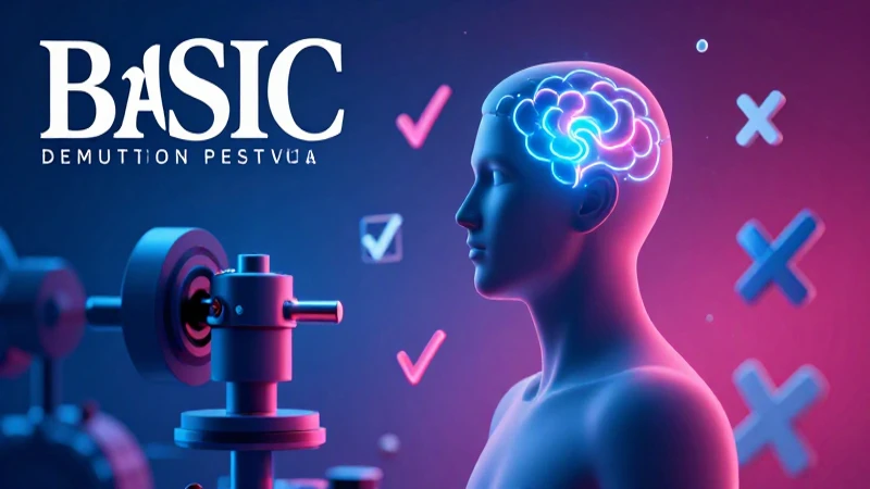 Ilustración conceptual de pensamiento y aprendizaje