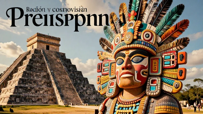 Deidades y cultura azteca prehispánica majestuosa