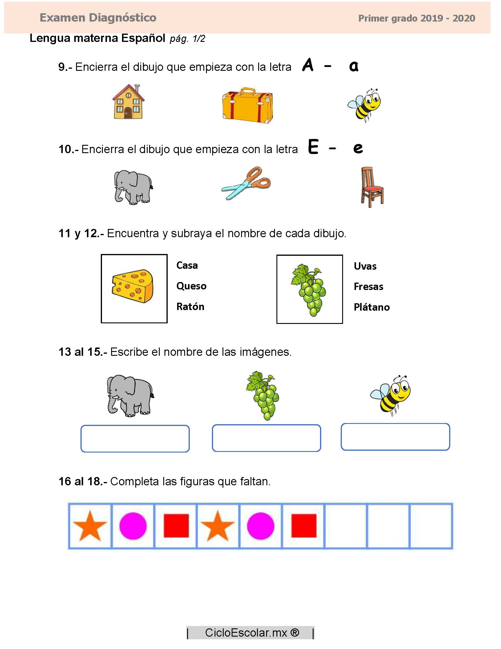 preparate para el examen 1 de primaria tips y recursos para el