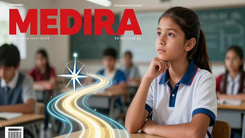 Encuentra la mejor preparatoria cerca de ti: guía y recomendaciones 4 Joven mexicano guía con sendero educativo digital