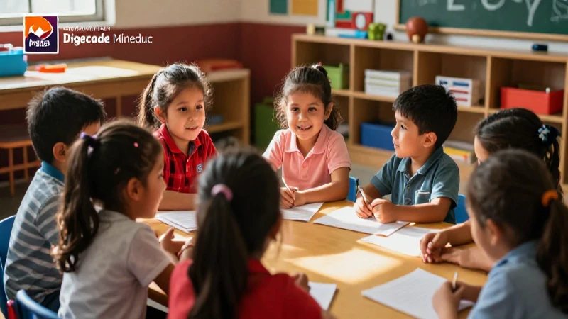 La socialización es vital en la preprimaria
