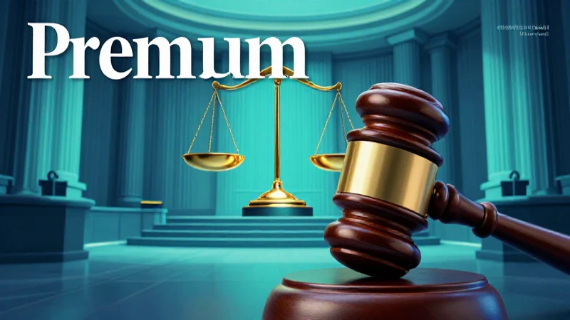 Editorial elegante de justicia y ley