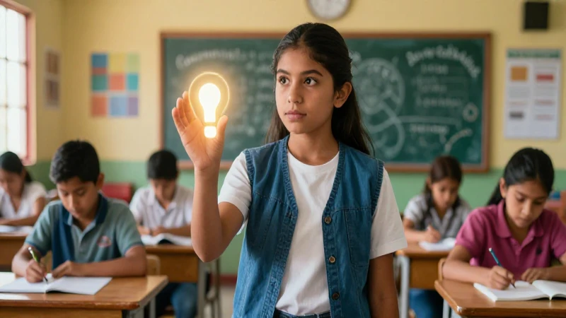 Maestra mexicana elige un concepto brillante