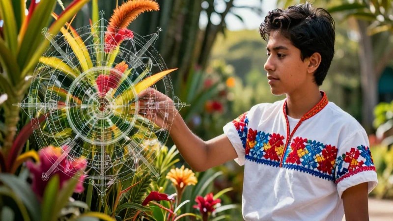 Joven mexicano y su futuro sostenible
