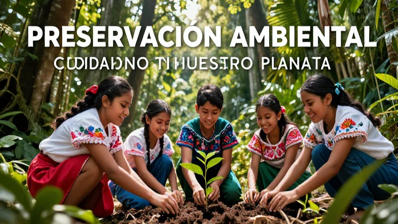 Protegemos la naturaleza con acción educativa
