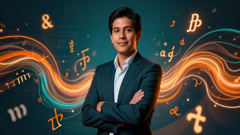 Educador mexicano profesional en cubierta de revista