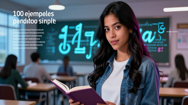 100 ejemplos de pretérito perfecto simple 8 Estudiante con gramática perfecta y moderna