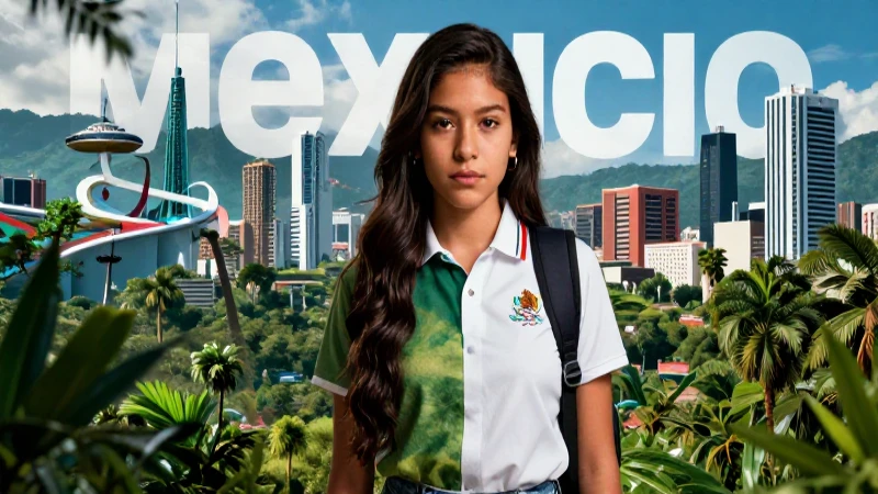 Estudiante mexicano: naturaleza, ciudad y modernidad