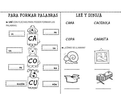 primaria actividades de lectoescritura para imprimir 4
