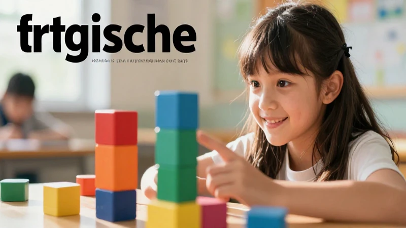 Primaria: Actividades de Lectoescritura para Imprimir 5 Estudiante sonríendo contempla bloques vibrantes