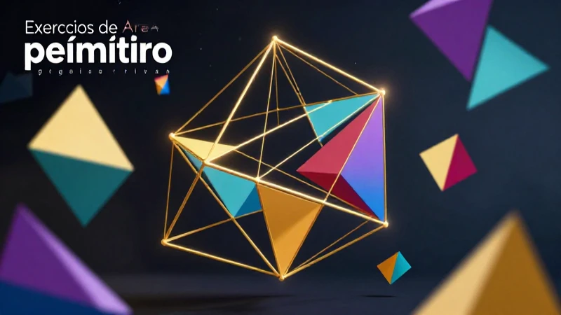 Geometría visual con diseño educativo premium