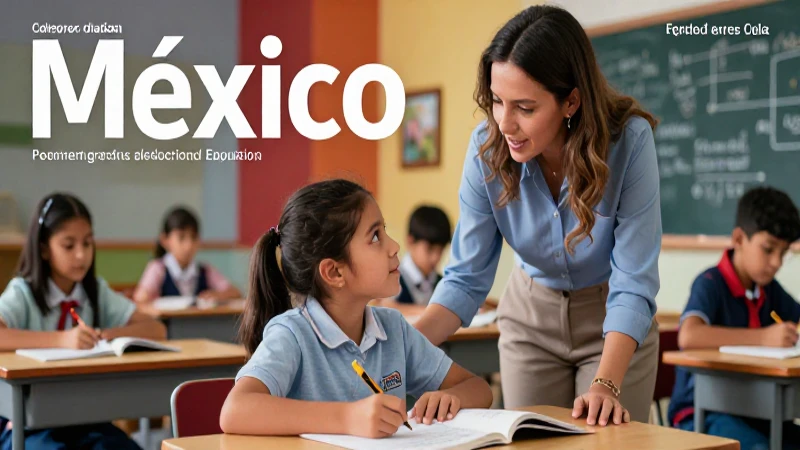 Conoce en la Primaria Maestro Justo Sierra una educación de calidad 3 Educación vibrante y profesional en México
