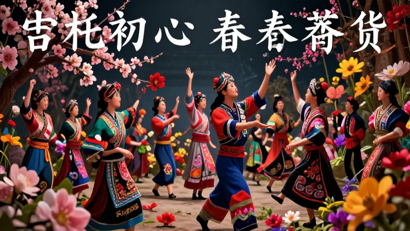 Primavera: concepto, historia y por qué ocurre este fenómeno 6 Festividad primaveral vibrante y artística