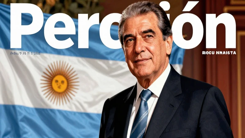 Líder carismático de Perón en estilo nacionalista