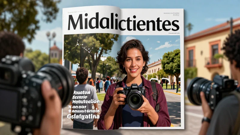 Portada educativa visualmente atractiva sobre cinematografía