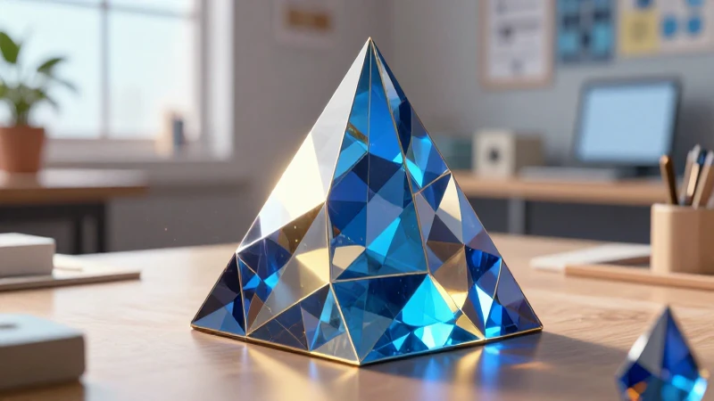Domina el prisma pirámide y sorprende con tus proyectos 4 Prisma pirámide crea proyectos geométricos vibrantes