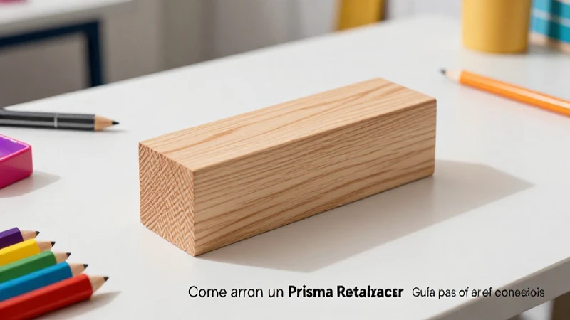 Guía para armar un prisma rectangular