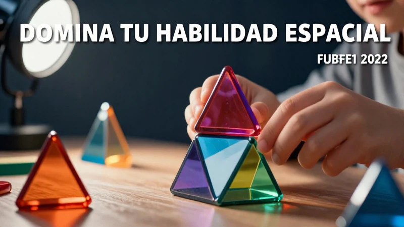 Prismas para armar y mejorar habilidades espaciales