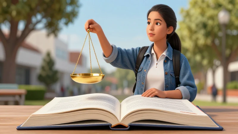 Probidad: Definición, Función, Importancia y Causas Clave 9 Estudiante mexicano reflexiona con balance educativo