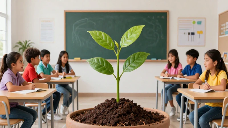 Problemas de la nueva escuela mexicana: soluciones prácticas 6 Niños mexicanos cultivan soluciones en aula moderna
