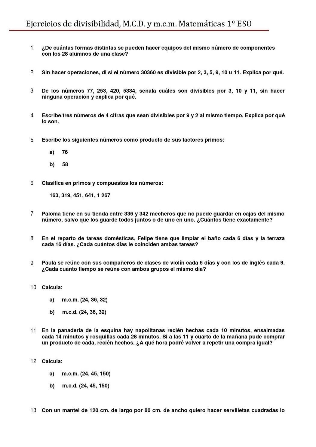 problemas de matematicas comunes soluciones y