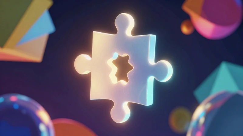 Rompecabezas geométricos 3D ilustran avance matemático